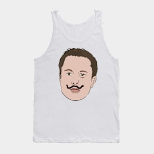 Elon Muskstache Tank Top